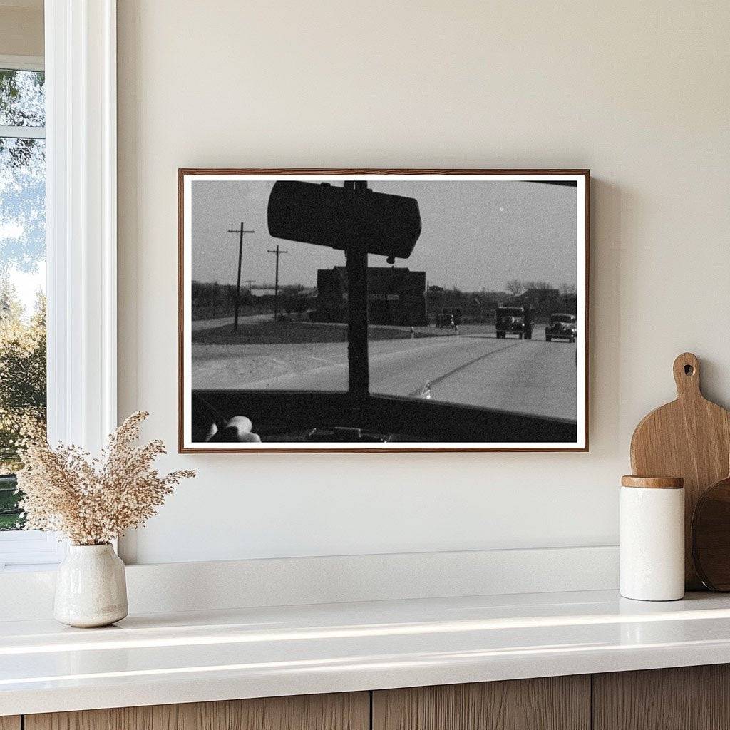 Bexar County Texas Highway Scene March 1940