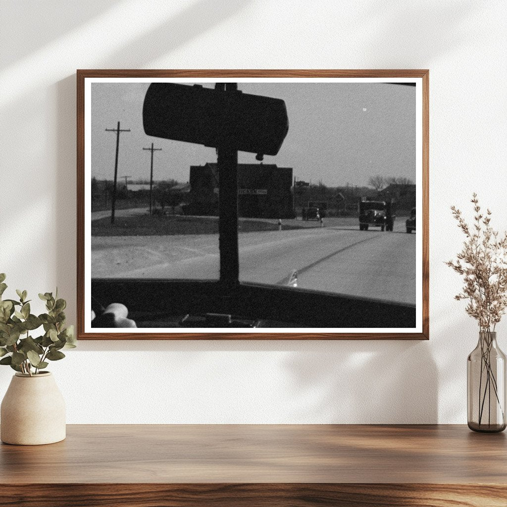 Bexar County Texas Highway Vintage Photo March 1940