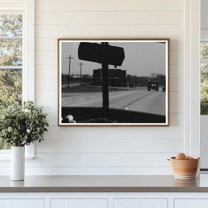 Bexar County Texas Highway Vintage Photo March 1940