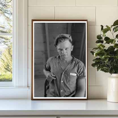 Migratory Worker at Agua Fria Labor Camp Arizona 1940