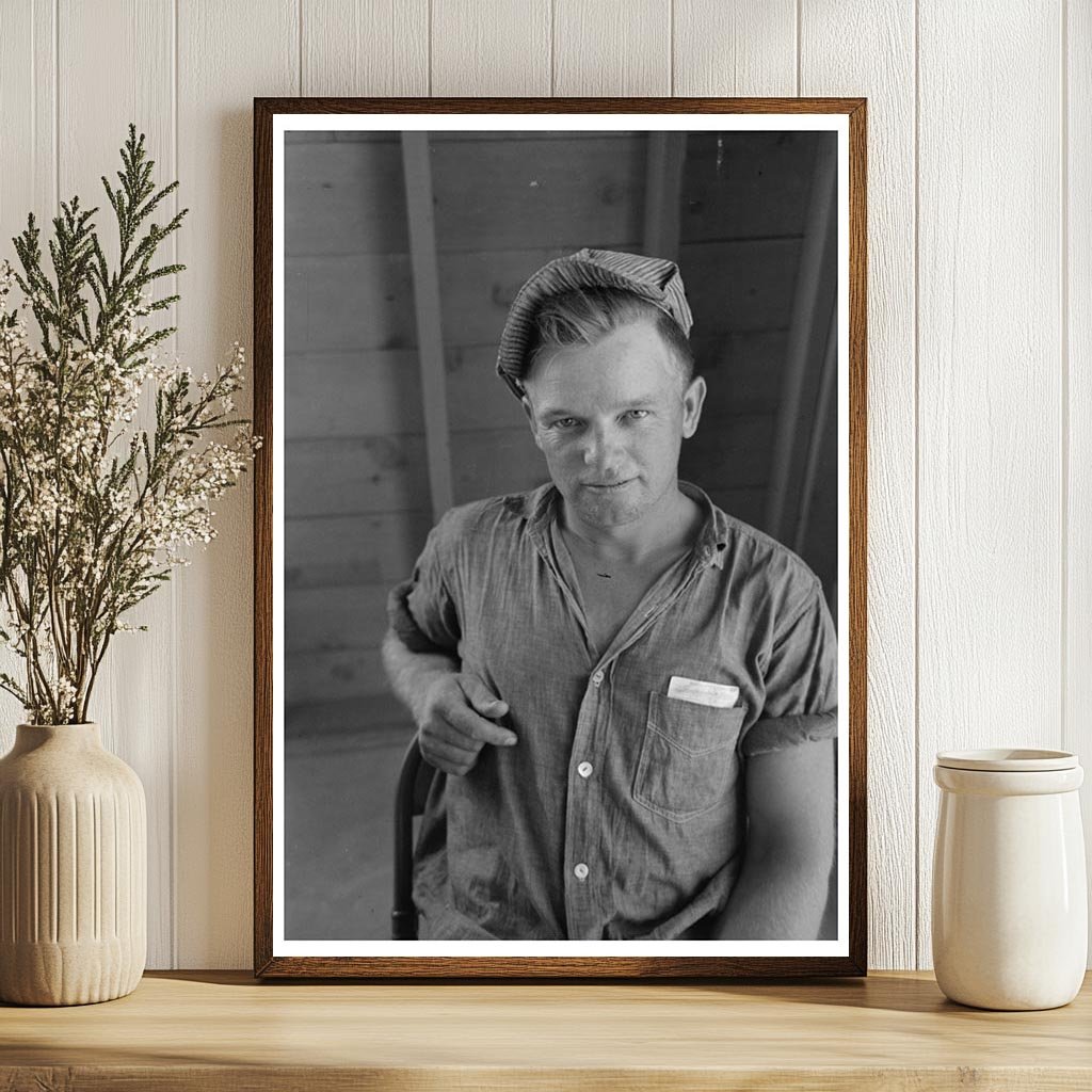 Migratory Worker at Agua Fria Labor Camp Arizona 1940