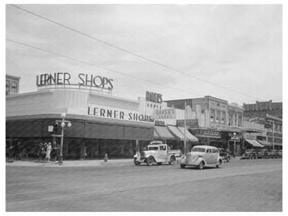 Phoenix Arizona Main Street Vintage Photo May 1940