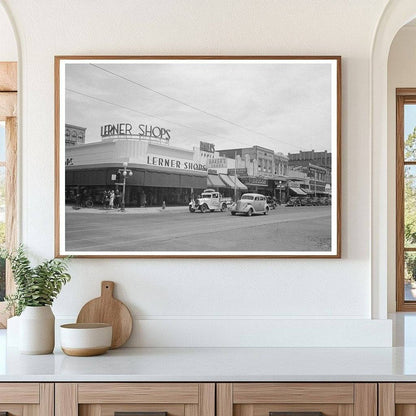 Main Street Phoenix Arizona May 1940 Urban Landscape