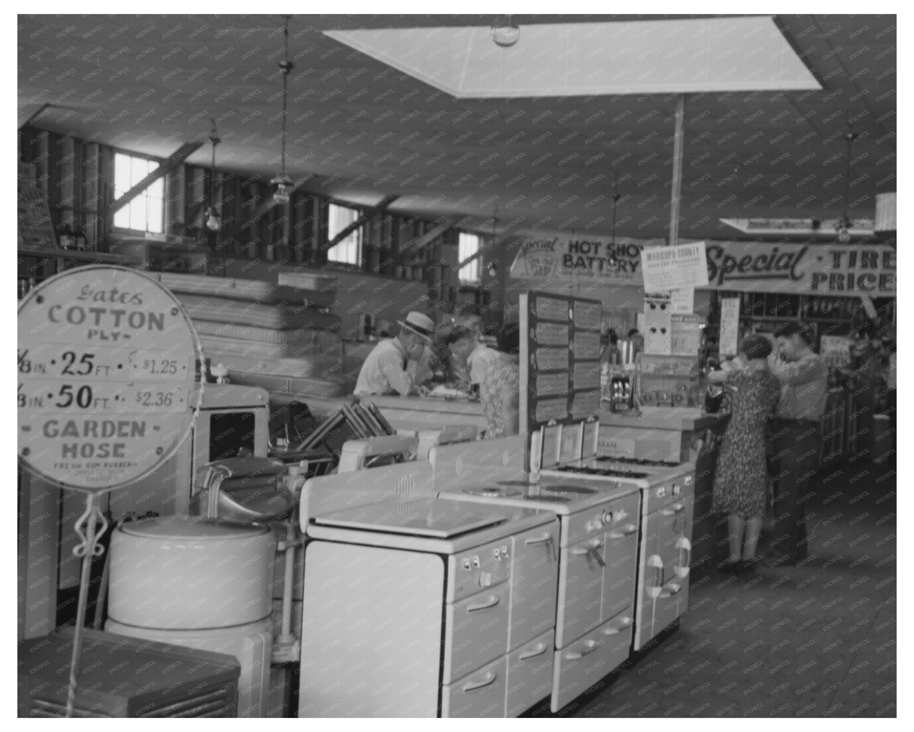 1940 Interior of United Producers Cooperative Phoenix Arizona
