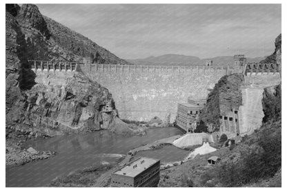 Roosevelt Dam Arizona Vintage Photo May 1940