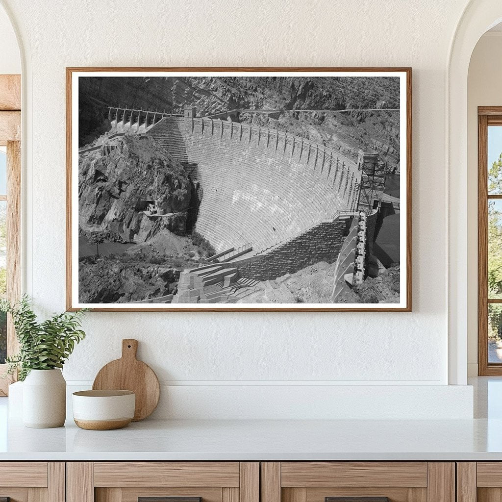 Roosevelt Dam Arizona Vintage Image May 1940