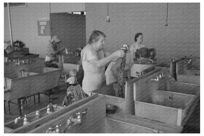 Laundry Room at Agua Fria Migratory Labor Camp 1940