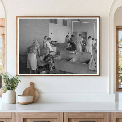 Laundry Room at Agua Fria Labor Camp May 1940