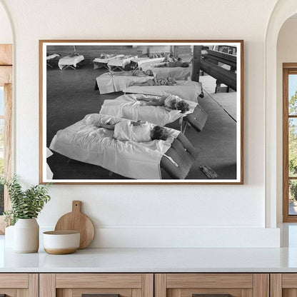 Children Sleeping at WPA Nursery School Arizona May 1940