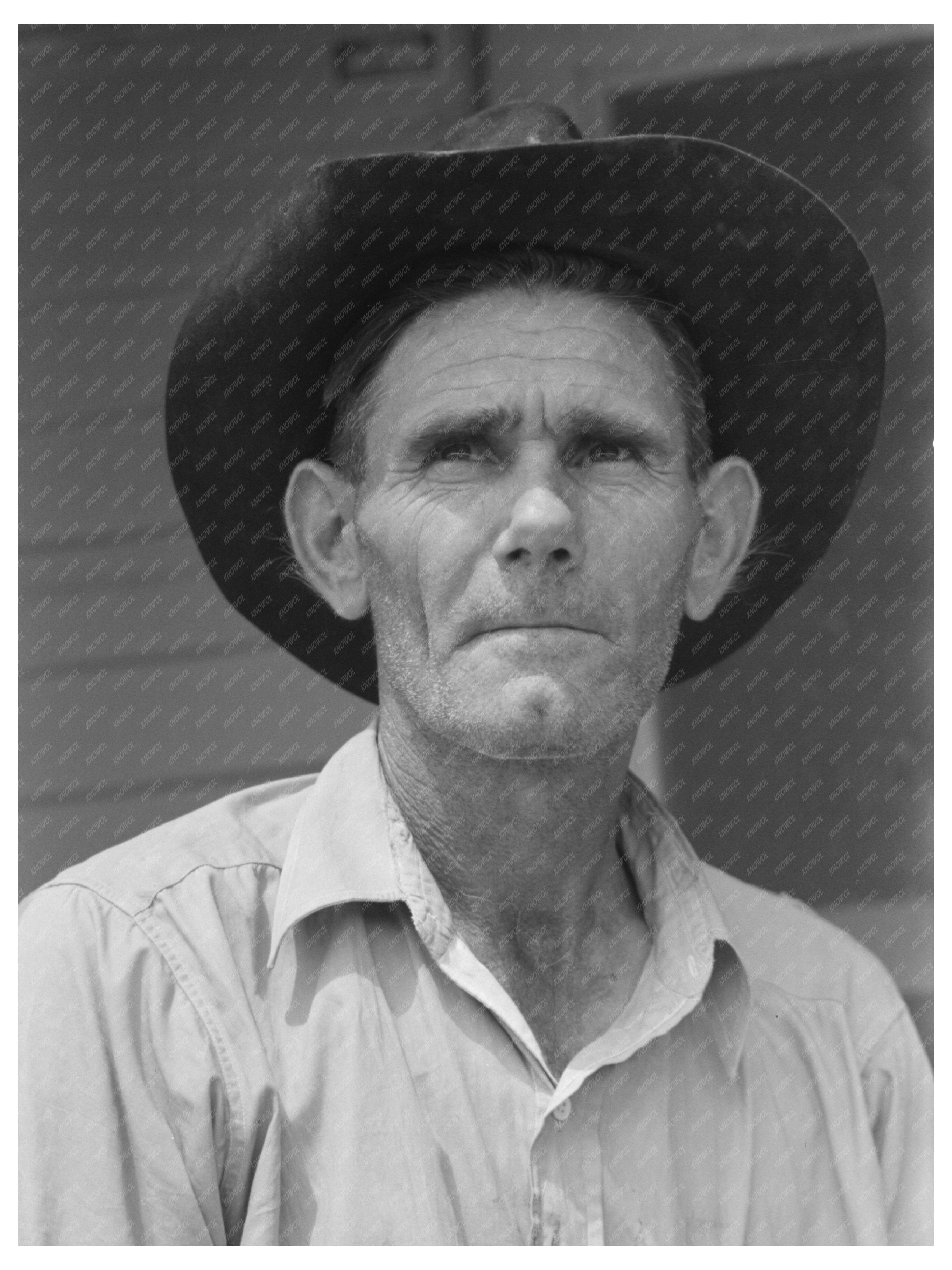 Migratory Laborer in Agua Fria Camp Arizona 1940