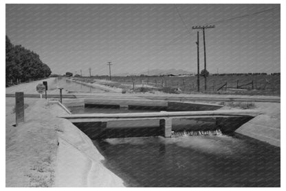 Irrigation Ditch in Maricopa County Arizona April 1940