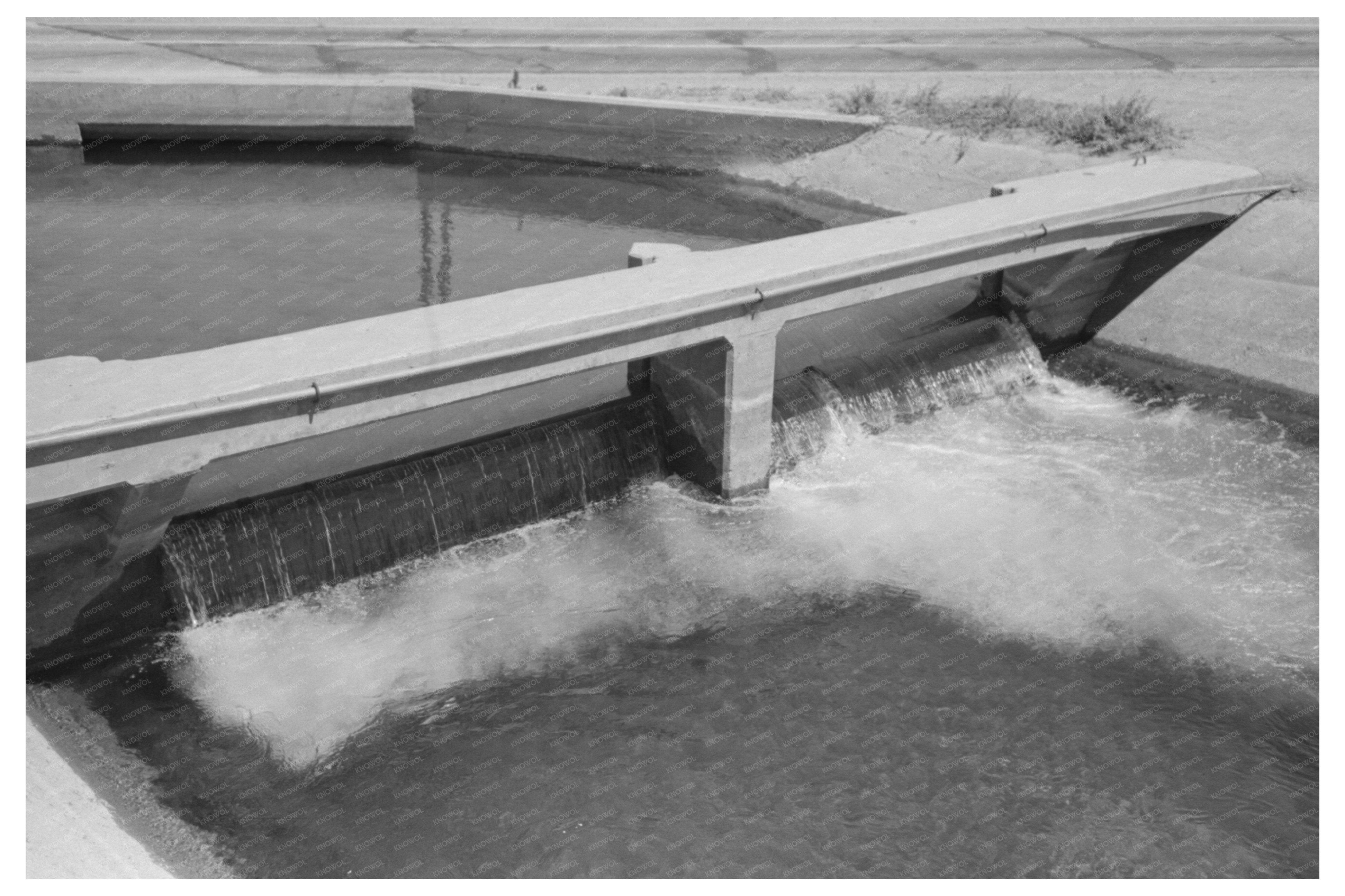 Maricopa County Irrigation Ditch Arizona 1940