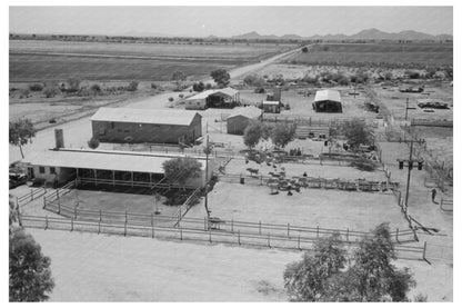 Casa Grande Valley Farms Dairy Operations April 1940