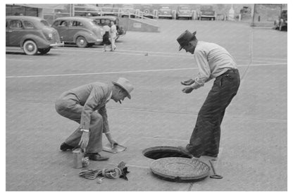 Sewer System Inspection in Bisbee Arizona April 1940