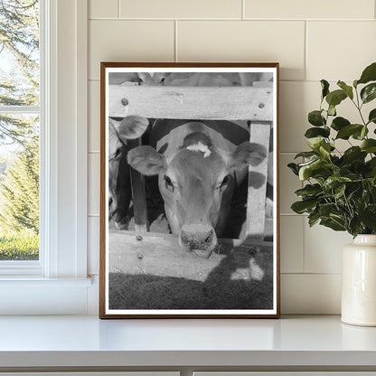 Dairy Cow at Casa Grande Valley Farms Arizona April 1940