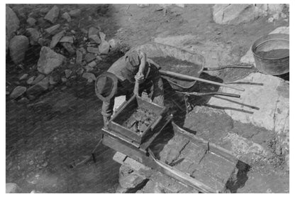 Eugene Davis Gold Prospecting in Pinos Altos 1940