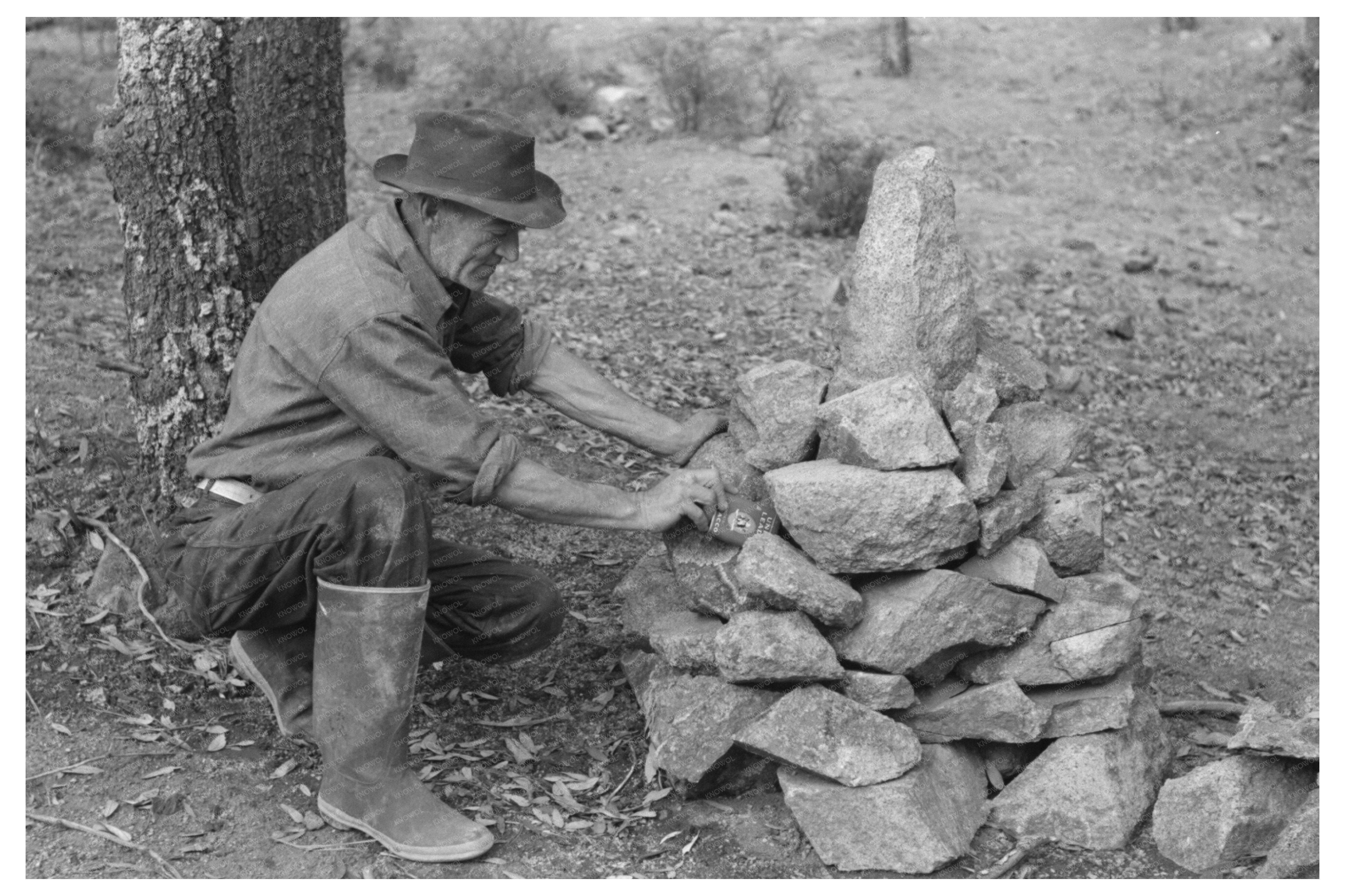 Pinos Altos Mining Claim Deed Monument 1940