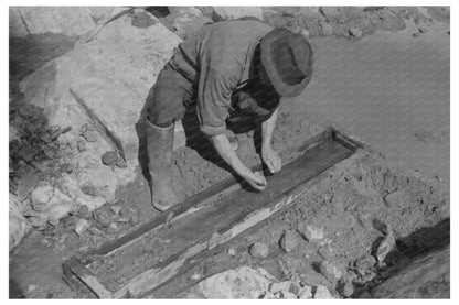 Pinos Altos Gold Prospector Sluice Box 1940