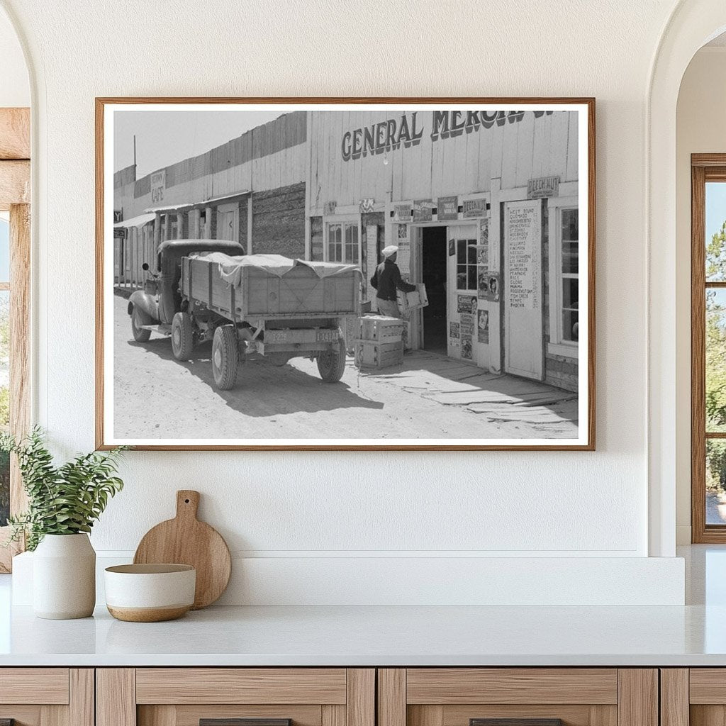 Vintage Fruit and Vegetable Truck in Pie Town 1940