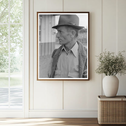 Farmer in Pie Town New Mexico June 1940 Vintage Photo