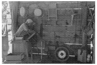 Electric Washing Machine in Pie Town New Mexico 1940