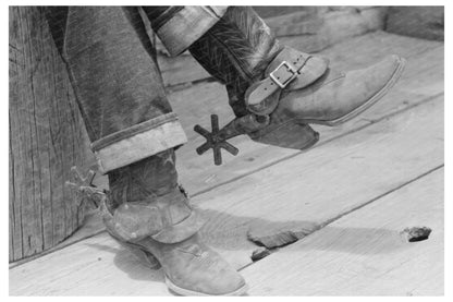 Farmers Boots and Spurs Pie Town New Mexico June 1940