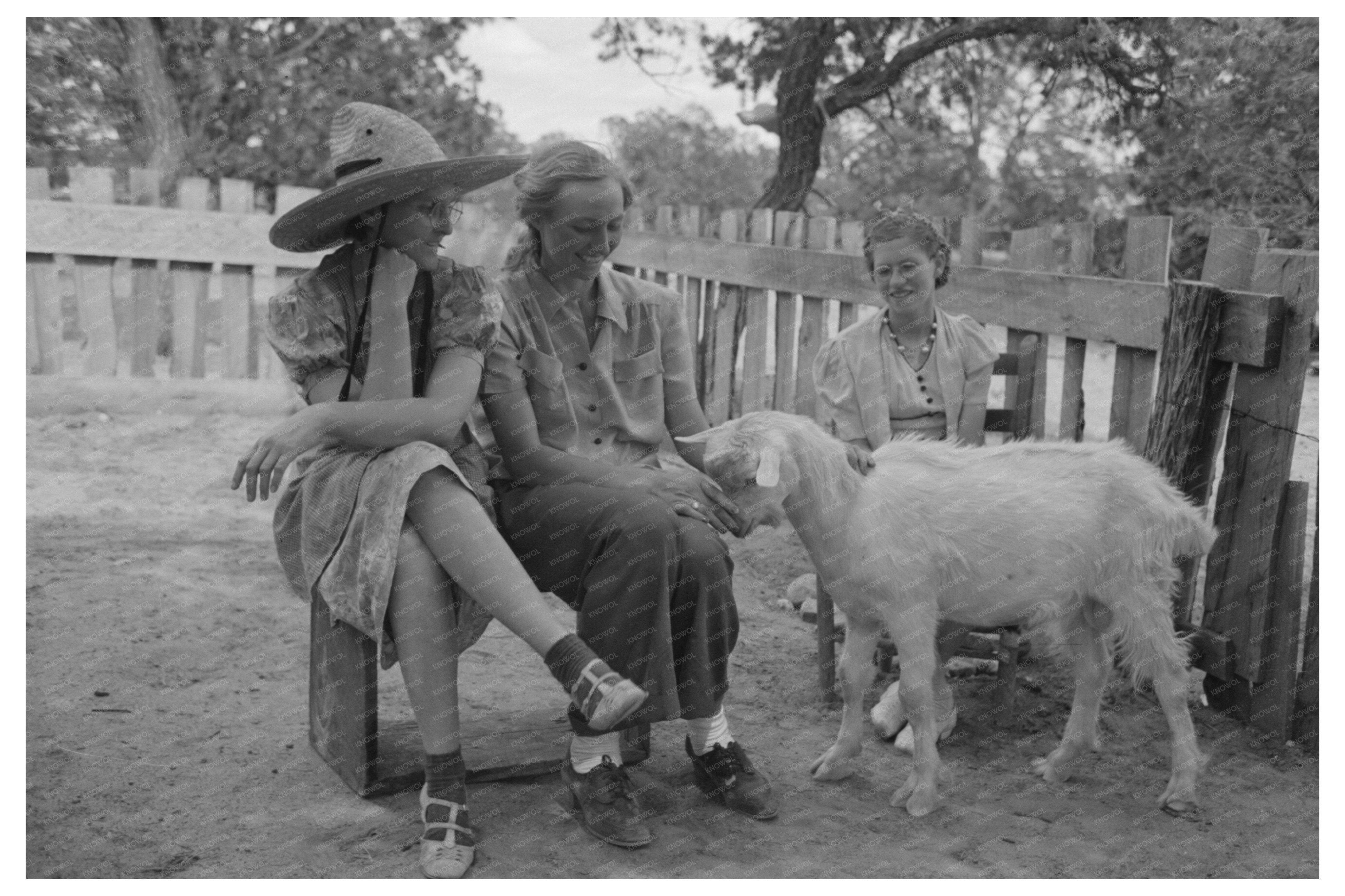 Farmers Celebrate Birthday in Pie Town New Mexico 1940