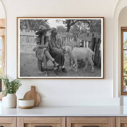 Farmers Celebrate Birthday in Pie Town New Mexico 1940