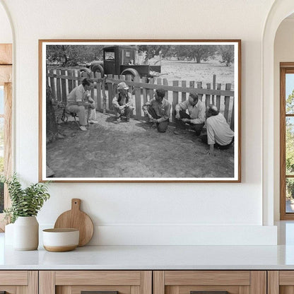 Homesteaders Gathering in Pie Town New Mexico June 1940