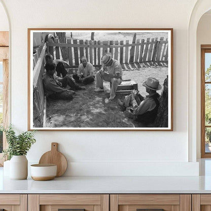 Homesteaders Gather in Pie Town New Mexico June 1940