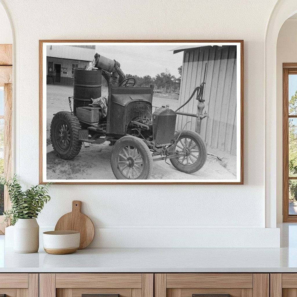 Homesteader Pumping Water in Pie Town New Mexico 1940