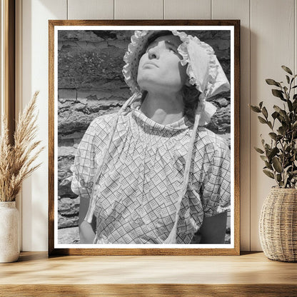 Mrs. Whinery Searches for Rain Clouds in Pie Town 1940