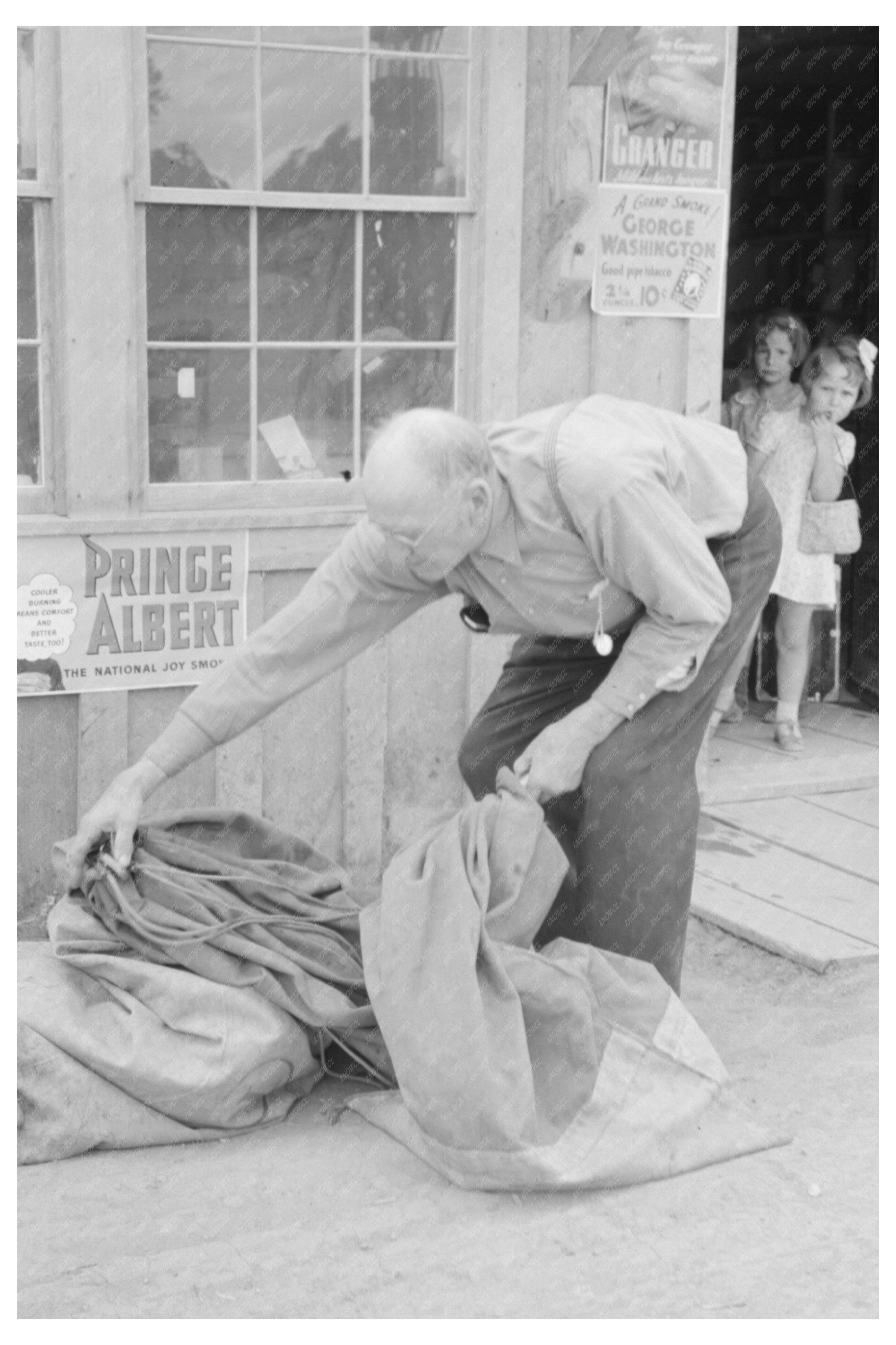 Postmaster in Pie Town New Mexico June 1940