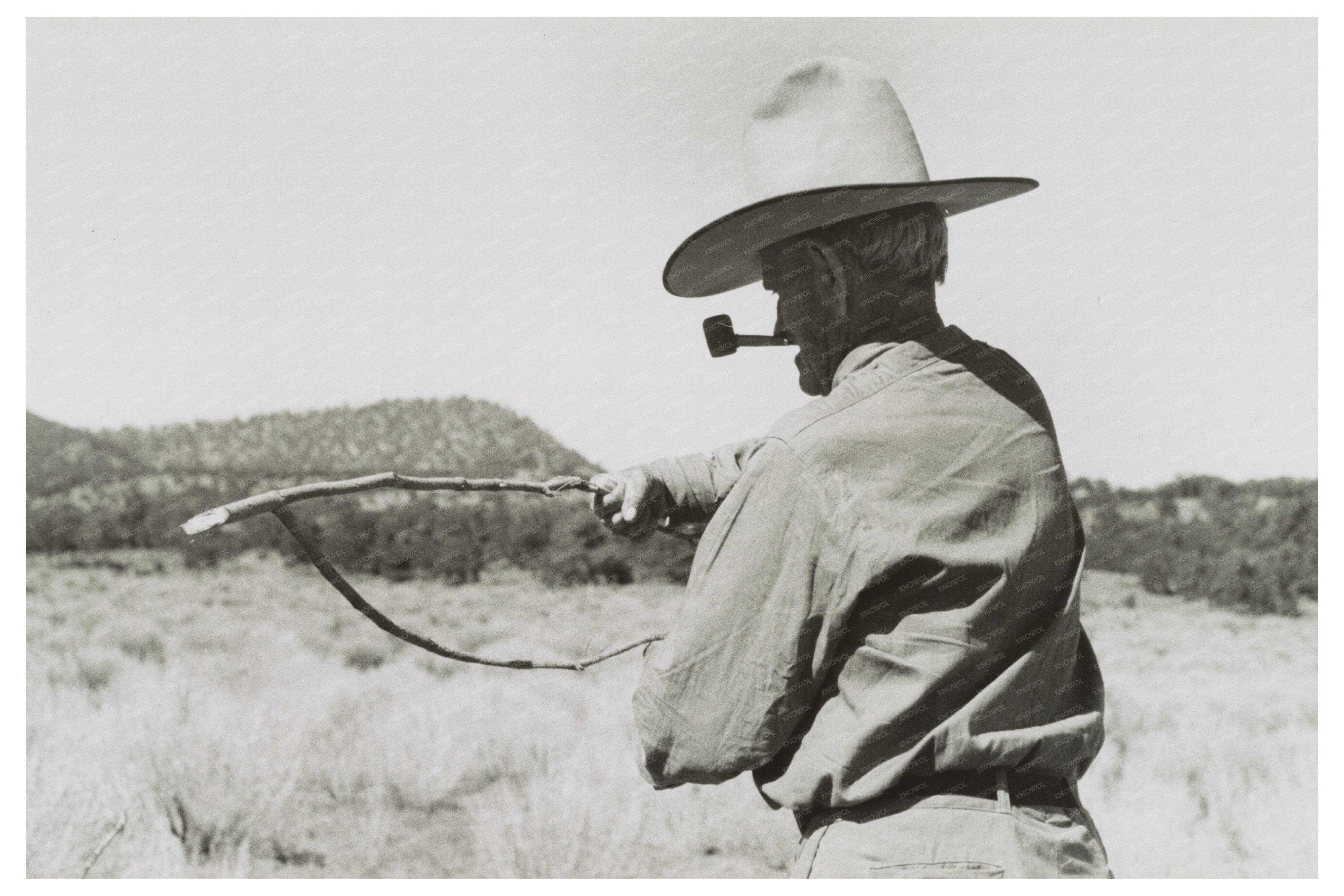 1940 Vintage Water Witching in Pie Town New Mexico