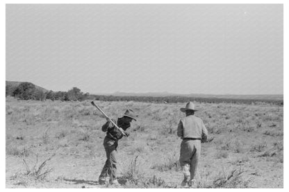 Land Clearing in Pie Town New Mexico June 1940