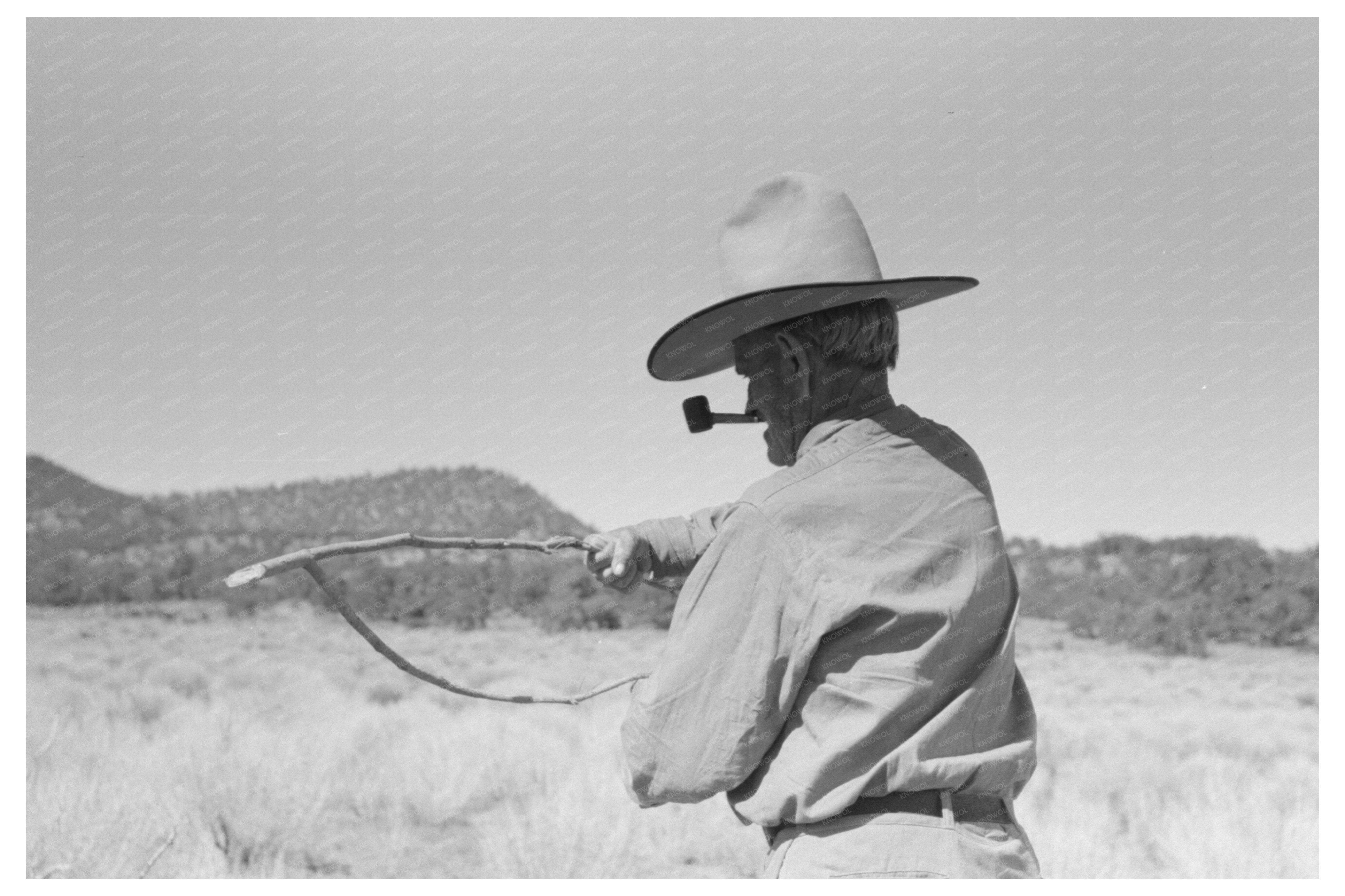 Forked Stick Tool for Water Locating Pie Town 1940