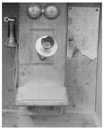 1940 Telephone System in Mogollon Gold Mine New Mexico