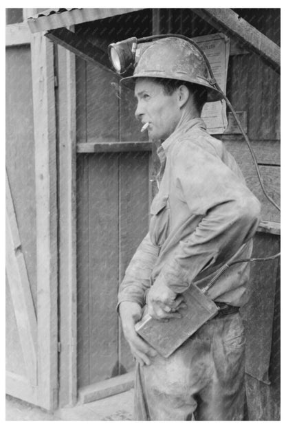 Miner at Gold Mine Mogollon New Mexico June 1940