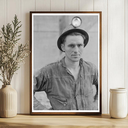 Mine Foreman in Mogollon New Mexico June 1940 Photo