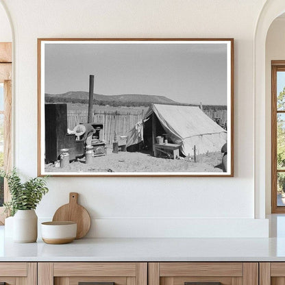 Caudill Family Camp in Pie Town New Mexico June 1940