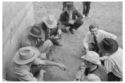 Cowboys at Rodeo in Quemado New Mexico June 1940