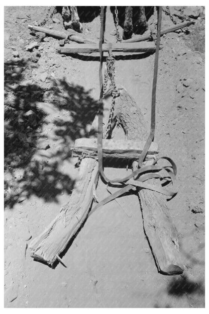 Homemade Hauling Vehicle in Pie Town New Mexico 1940