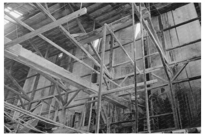 Gold Ore Mixing Tanks in Mogollon New Mexico 1940