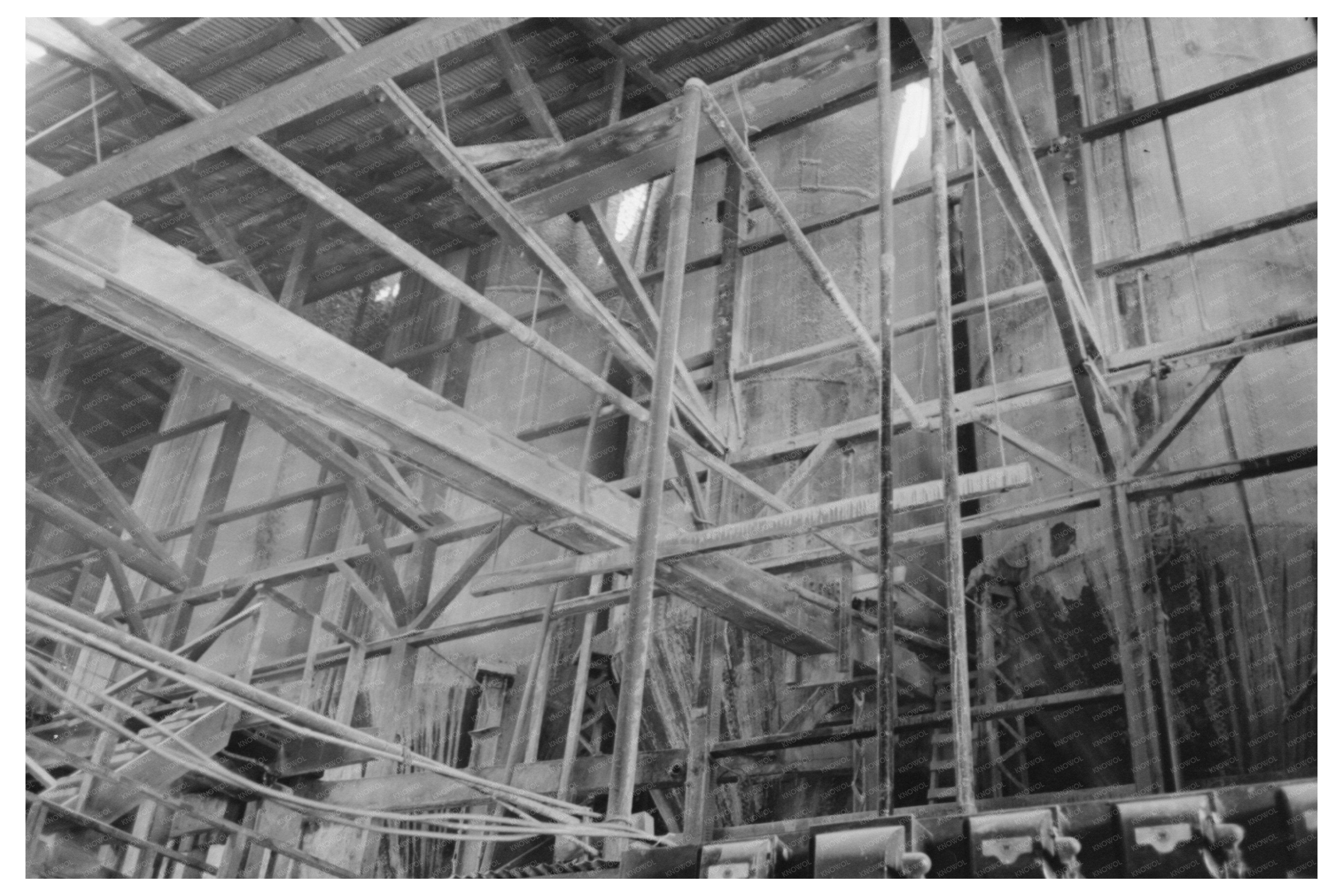 Old Type Agitating and Settling Tanks at Mogollon Mine 1940