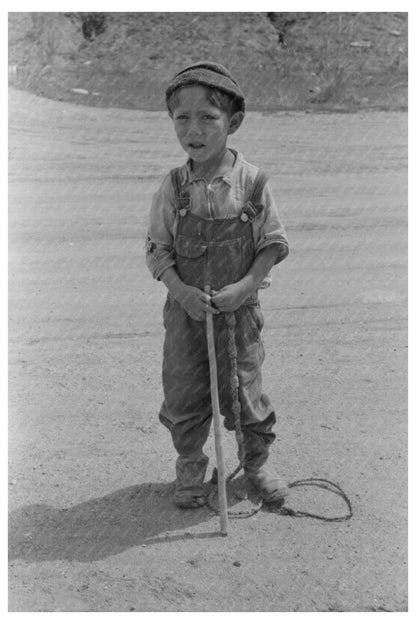 Spanish-American Cowtender Penasco New Mexico July 1940