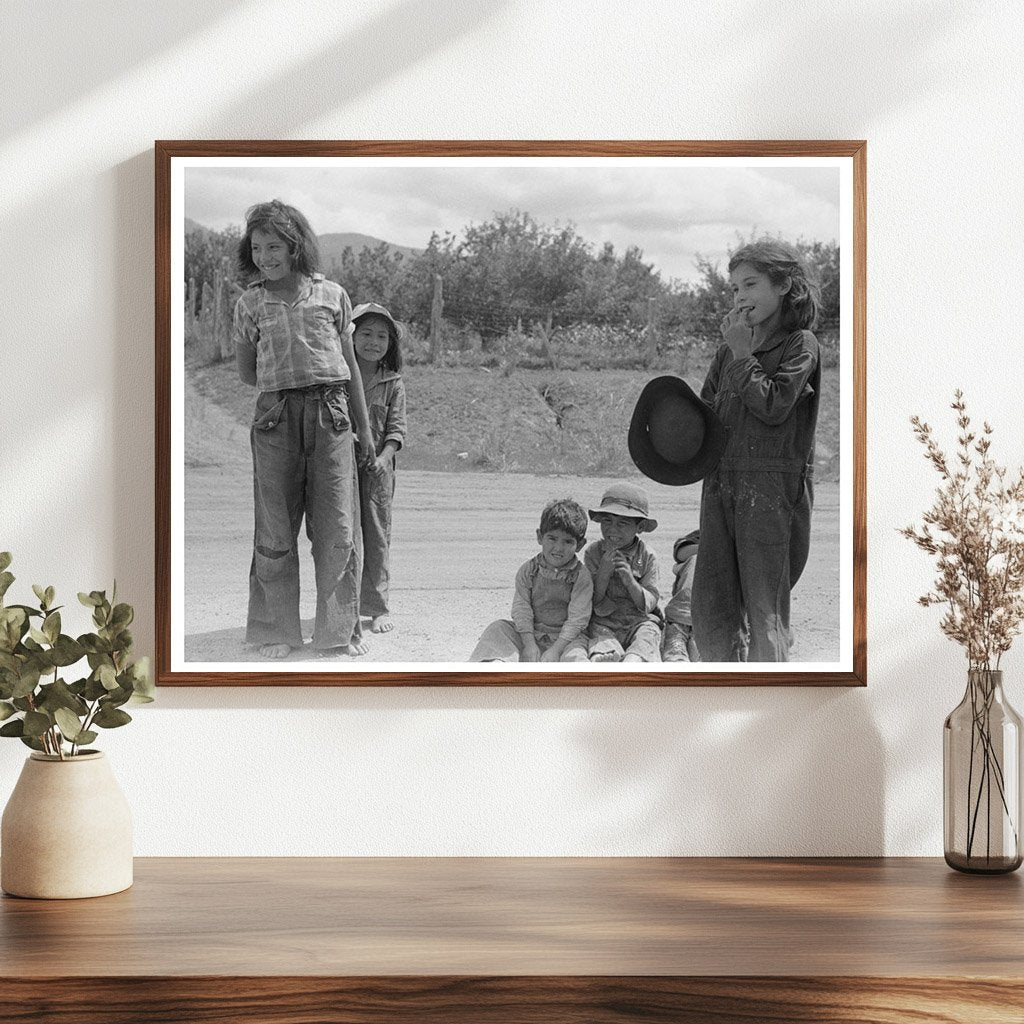 Spanish-American Children in Penasco New Mexico 1940