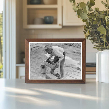 Spanish-American in Adobe Brick Construction 1940