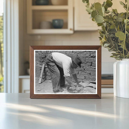 Hatchet Used for Adobe Brick Construction New Mexico 1940