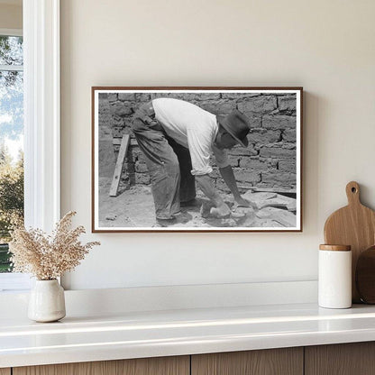 Hatchet Used for Adobe Brick Construction New Mexico 1940