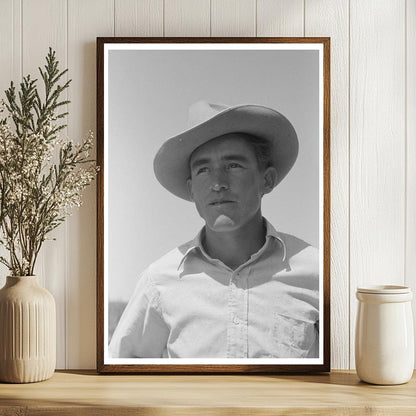 Spanish-American Boy in Chamisal New Mexico July 1940